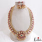 Grand Two-in-one Reversible Antique Nagas Lakshmi Motifs Jadau Haaram With Detachable Pendant LH2221