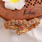 Antique finish Lakshmi Devi kemp bangles B71