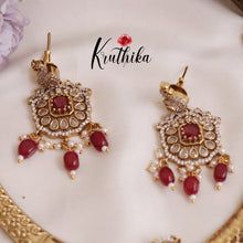Pretty AD/Victorian Hasli Necklace Sets NC2021(Available in 2 colours)