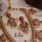 Premium Gandaberunda Kundan Jadau Guttapoosalu Necklace NC2560
