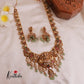 Premium Nagas Temple Jadau Haaram with pastel beads LH1808