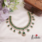 Gorgeous AD Victorian Necklace with Teardrop Pendant Drop NC2279 (Available in 4 Colors)