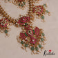 Premium Gandaberunda Kundan Jadau Guttapoosalu Necklace NC2560