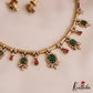 Trendy AD Leaf Motifs Choker NC2770 (Available In 3 Colors)