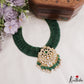Elegant Kundan Pendant with Jali Chain Necklace NC3306