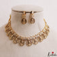 Elegant Antique Lakshmi Motifs Kasu Choker NC3202