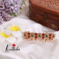 Trendy CZ Hair Clip J106