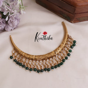 Elegant Antique Hasli Necklace Sets NC2008 (Available in 4 Colours)