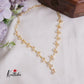 Beautiful CZ Sparking Floral Necklace NC2168 (Available in 2 Colours)