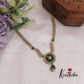 Beautiful AD Victorian Necklace with Floral Pendant Drop NC2333 (Available in 5 Colours)
