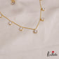 Simple Trendy CZ Necklace NC2625 (Available In 2 Colors)