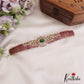 Sparkling Square Leaf Motifs AD Choker NC2736