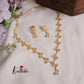 Beautiful CZ Sparking Floral Necklace NC2168 (Available in 2 Colours)