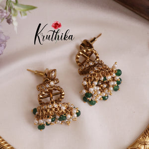 Elegant Antique Hasli Necklace Sets NC2008 (Available in 4 Colours)