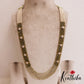 Sparkling Multi Layered crystal & Pearl statement Haaram with floral accents LH2081 (Available In 13 Colors)