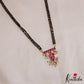 Classic Leaf Motifs Jadau Mangalsutra NC2636 (Available in 3 Colours)