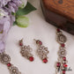 Pretty Sparkling AD Victorian Necklace NC2773 (Available In 2 Colors)