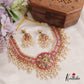 Elegant Floral Jadau Necklace Set  NC2624