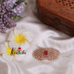 Trendy CZ Antique Hair Clip J98 (Available in 2 Colours)