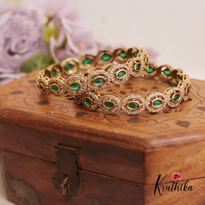 Stunning AD/Victorian Bangles B413 (Set Of 2)