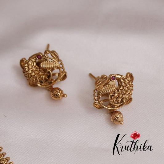 Simple Trendy Peacock Necklace NC2274