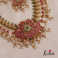 Premium Antique Peacock Guttapoosalu Jadau Necklace NC2564