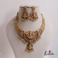 Attractive Jadau Antique Lakshmi Peacock Necklace with Beads NC2530