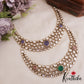 Gorgeous Geometric Motifs Mossanaite Choker NC2837 (Available In 2 colors)