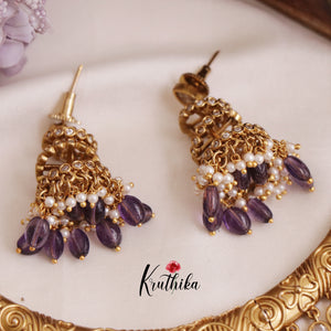 Elegant Antique Hasli Necklace Sets NC2008 (Available in 4 Colours)