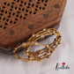 Elegant AD Geometric Bangles B415 (Set Of 4 Bangles)