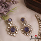 Gorgeous Geometric Motifs Mossanaite Choker NC2837 (Available In 2 colors)