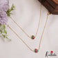 Trendy Teardrop Motifs Gold-Tone Jadau Anklets A65