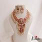 Premium Floral Peacock Kundan Guttapoosalu Jadau Necklace NC2561