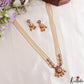 Classic Multi Strand Pearl Chain With Kemp Peacock Pendant LH2194 (Available In 2 Colors)