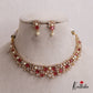 Elegant AD Victorian Moissanite Choker NC2662 (Available In 6 Colors)