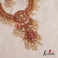 Premium Floral Peacock Kundan Guttapoosalu Jadau Necklace NC2561