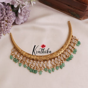 Elegant Antique Hasli Necklace Sets NC2008 (Available in 4 Colours)