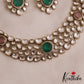 Gorgeous Geometric Motifs Mossanaite Choker NC2837 (Available In 2 colors)