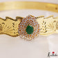 Classic Teardrop Motifs CZ Victorian Hip Belt V398 (Available In 2 Colors)