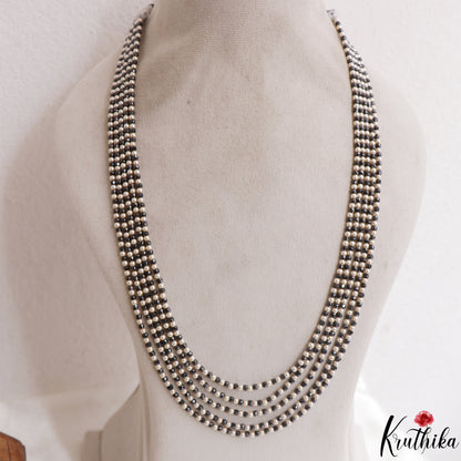 Elegant Multi Layer Pearl Bead Haaram LH2140 (Available In 5 Colors)