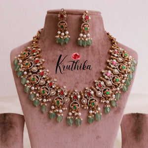 Elegant Victorian Jadau Necklace NC1879