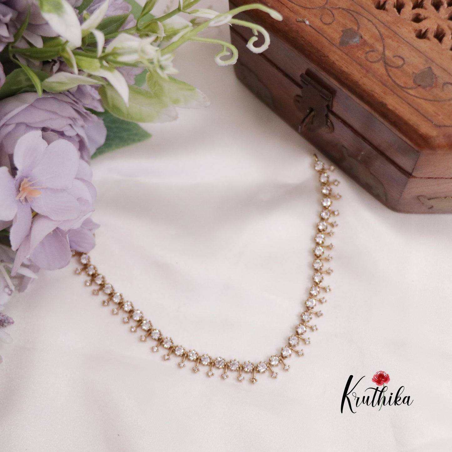 Simple Trendy AD Necklace NC2266