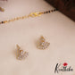 Elegant AD Mangalsutra With Earrings Set NC2908