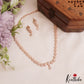 Sparkling Floral Motifs Gold-Tone AD Necklace NC2867 (Available In 2 Colors)