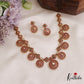 Premium Kemp Bottu Floral Motifs Necklace NC2651