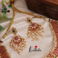 Gorgeous Peacock Floral Kundan Guttapoosalu Jadau Necklace NC2562
