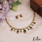 Trendy AD Leaf Motifs Choker NC2770 (Available In 3 Colors)