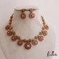 Premium Kemp Bottu Floral Motifs Necklace NC2651
