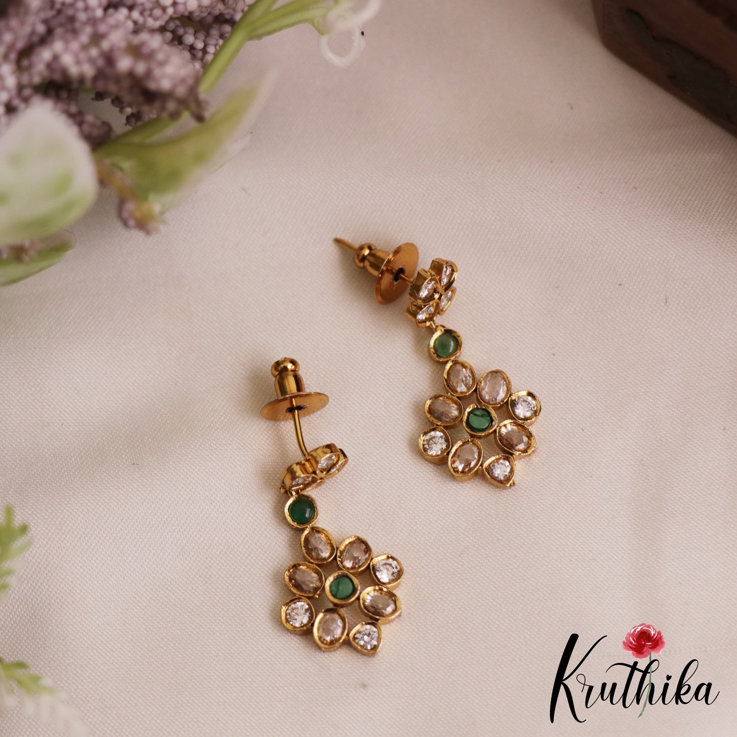Trendy Elephant Motifs AD Choker NC2827 (Available In 2 Colors)