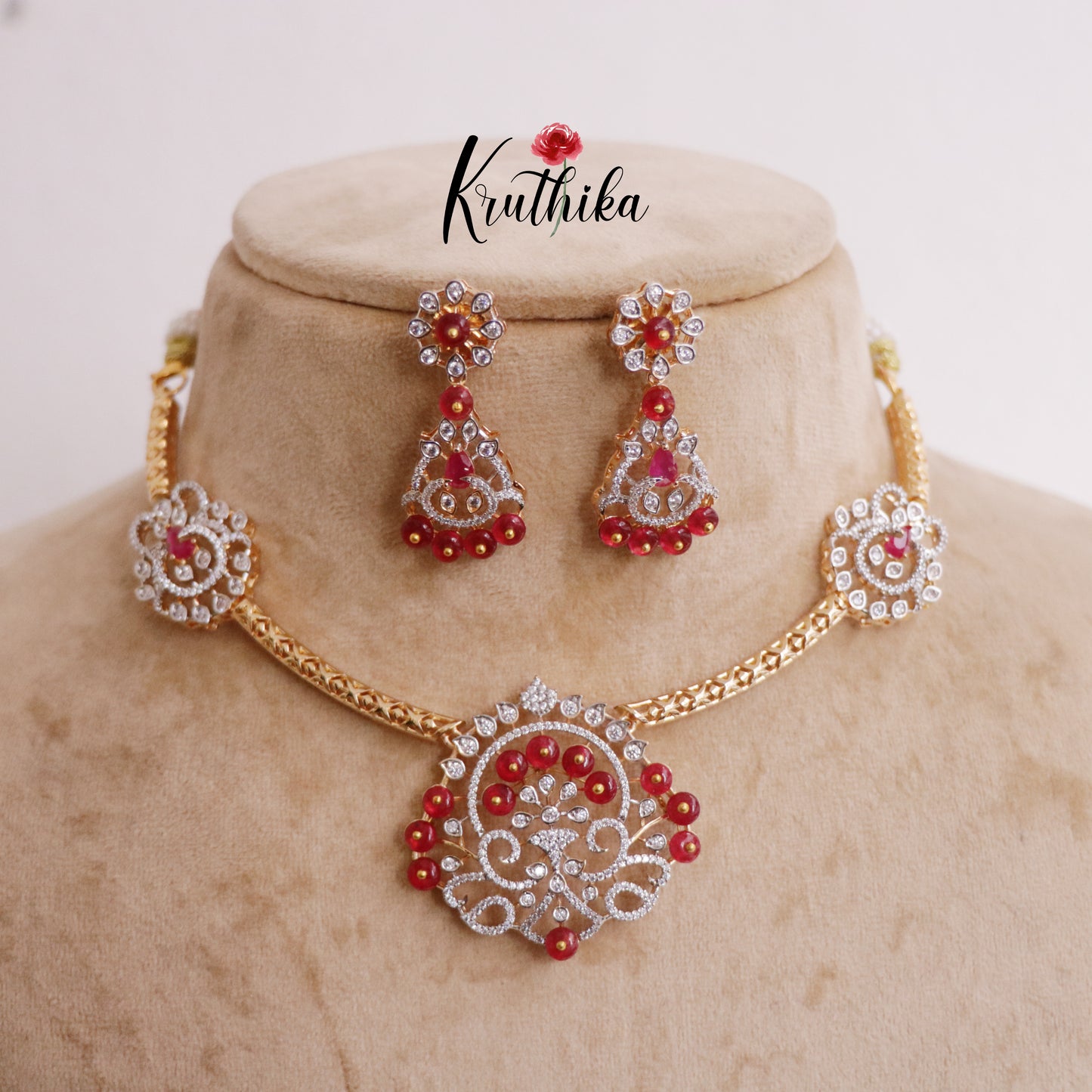 Simple CZ Hasli Necklace NC2272 (Available in 3 Colors)